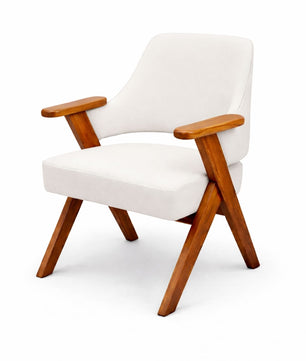 Solace Contemporary Wooden Lounge Chair