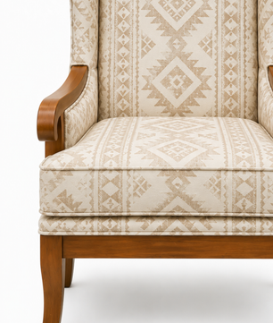 Venetia Wingback Chair with Cushion