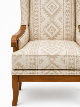 Venetia Wingback Chair with Cushion