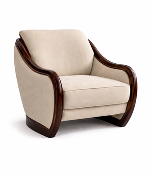 Zenis Minimal Comfort Accent Chair