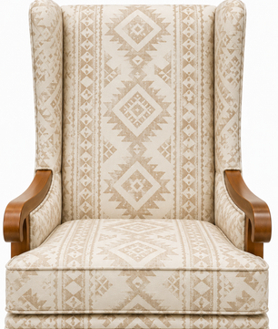 Venetia Wingback Chair with Cushion