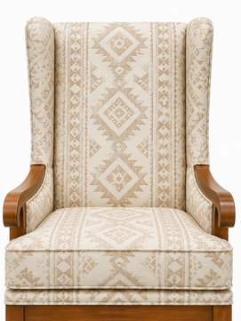 Venetia Wingback Chair with Cushion
