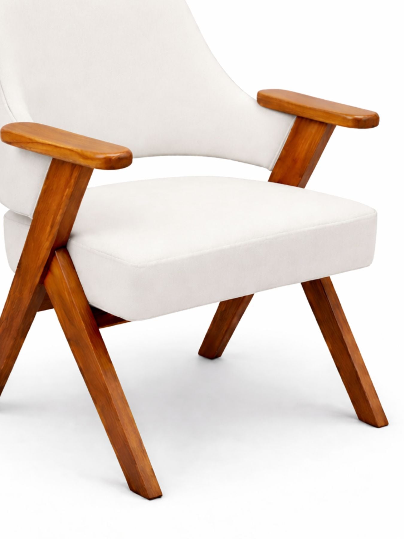 Solace Contemporary Wooden Lounge Chair