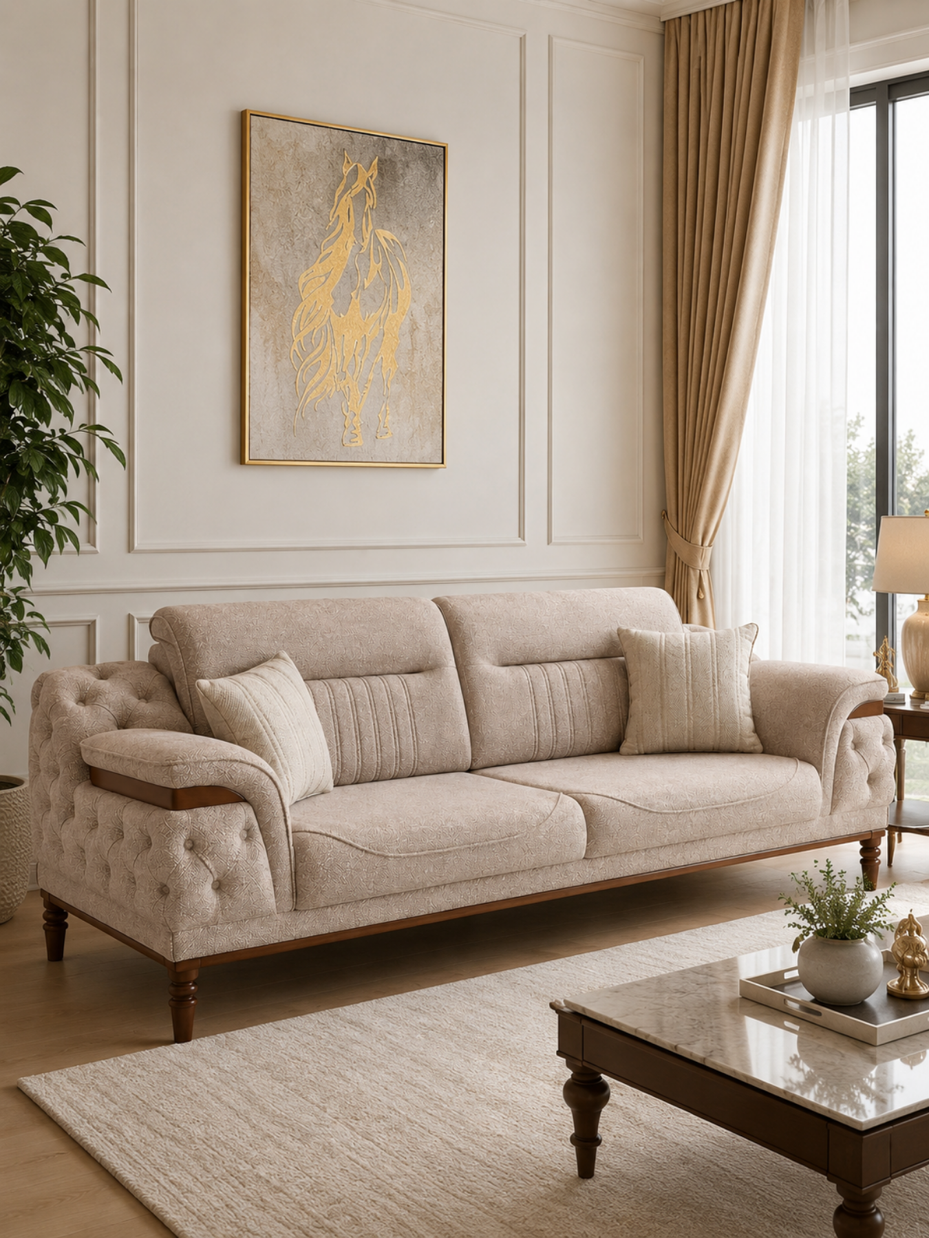 Veloura Sofa- 3 Seater