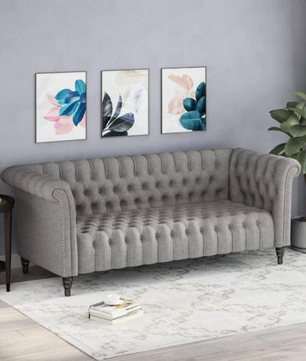 3 Seater Chesterfield Sofa