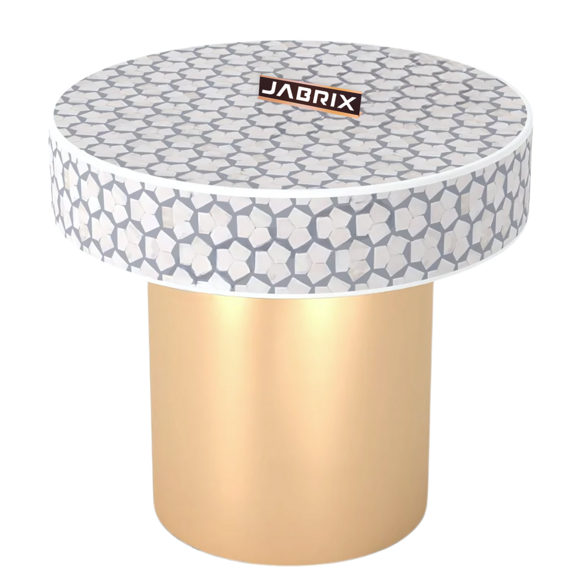 Inlay Round Side Table- Targua