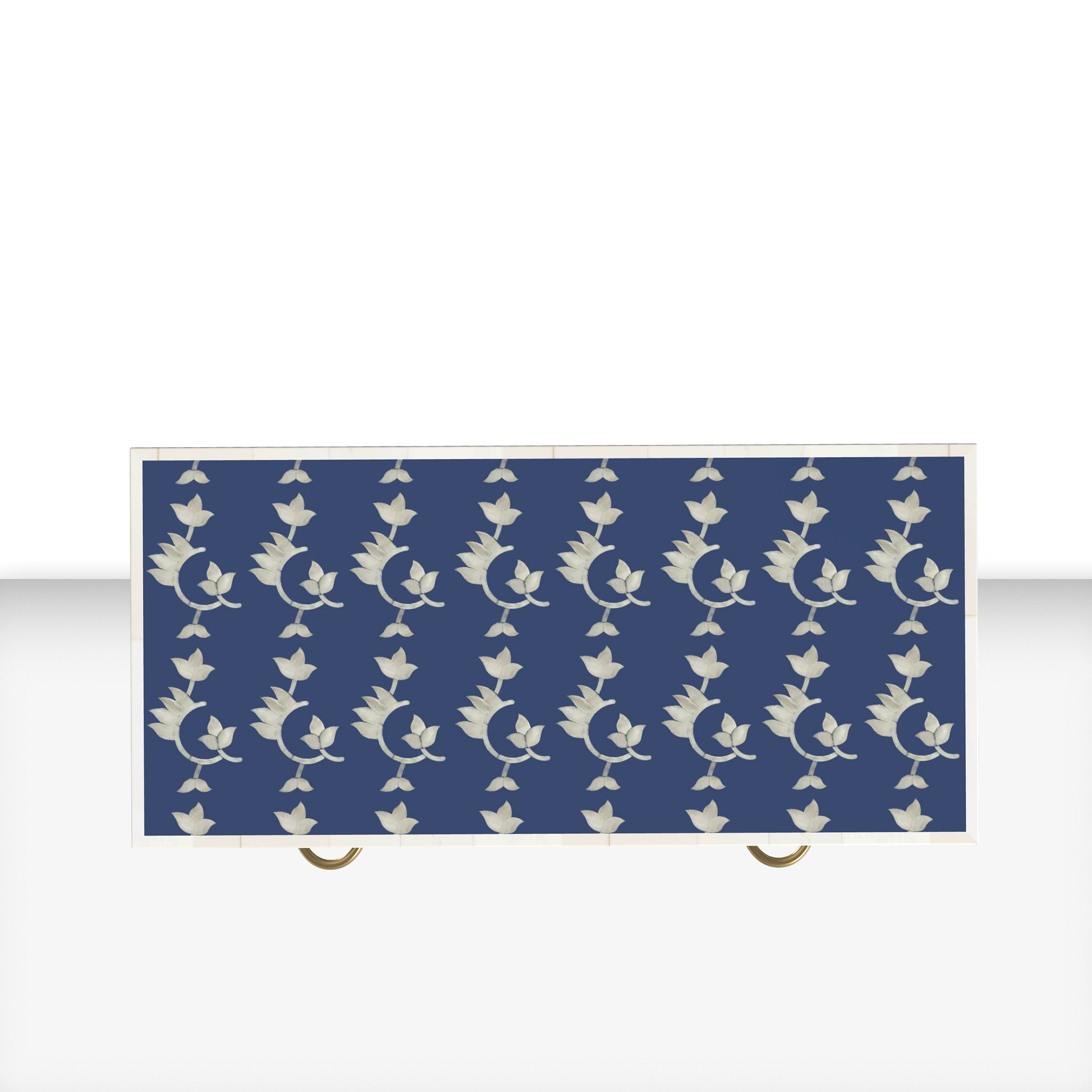 Inlay Storage Cabinet - Overlay Floral