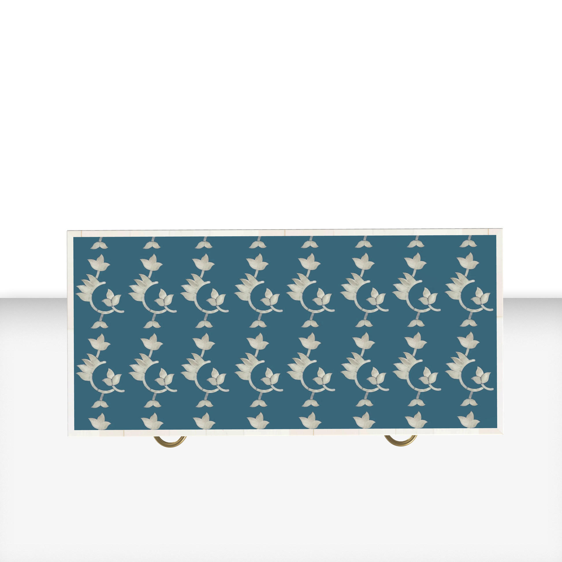 Inlay Storage Cabinet - Overlay Floral