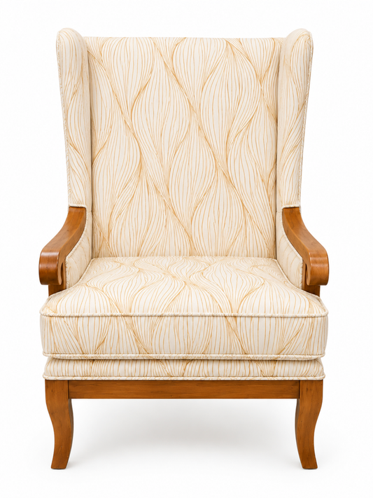 Evara Premium Wingback Lounge Chair