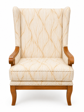 Evara Premium Wingback Lounge Chair