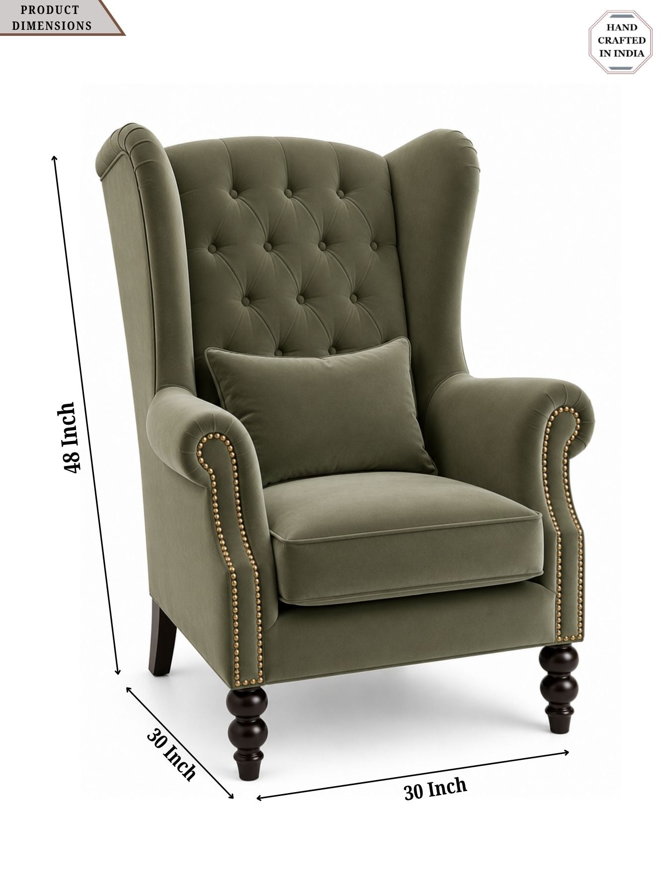 Hyora Wingback Chair