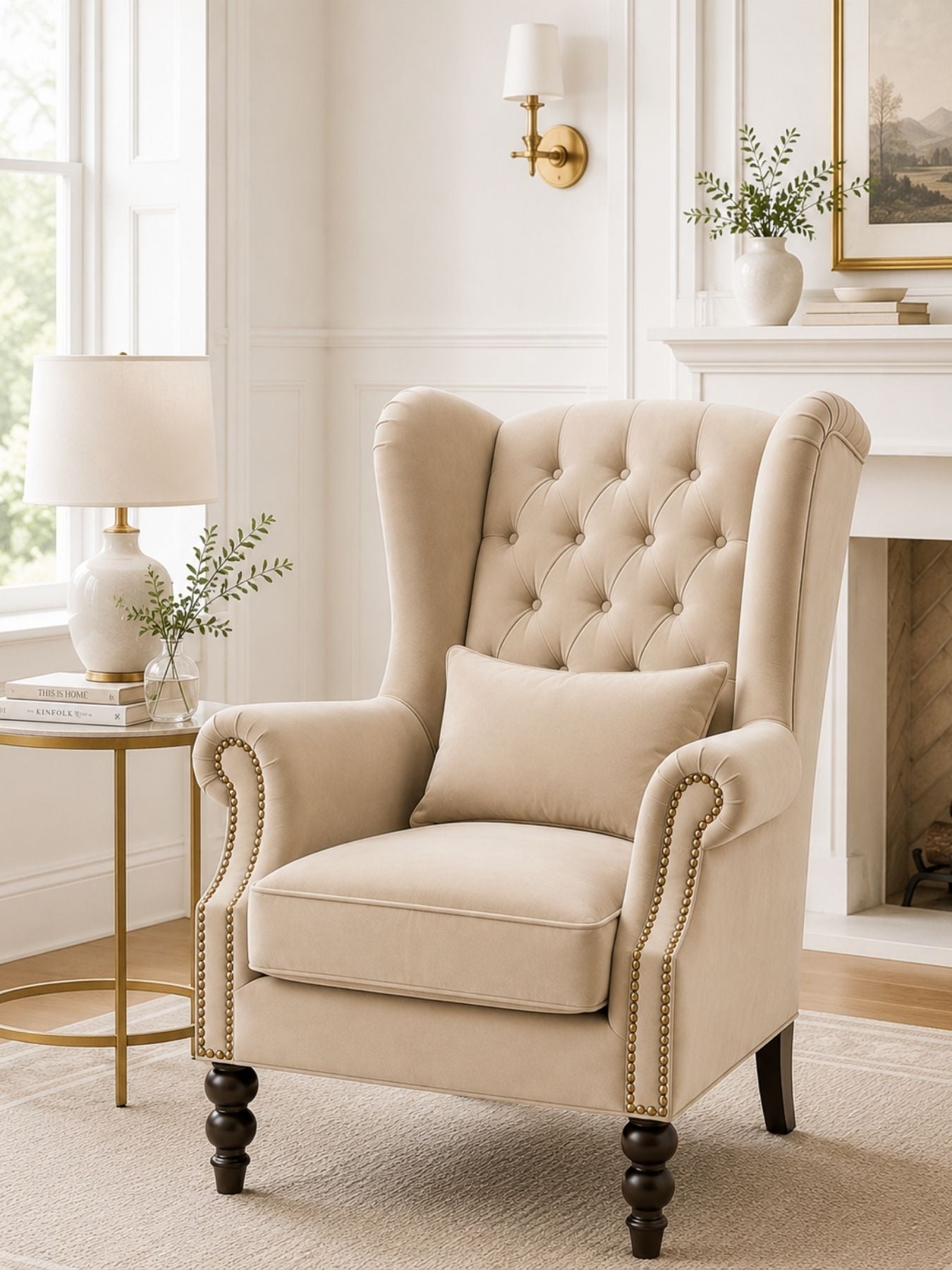 Wing chair