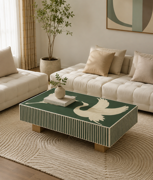 Rectangular Coffee Table - Aviara Bird