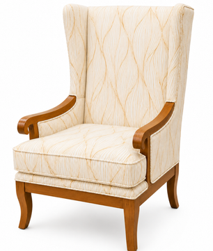 Evara Premium Wingback Lounge Chair
