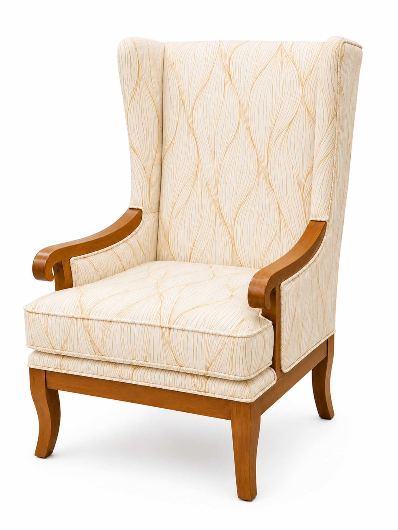 Evara Premium Wingback Lounge Chair