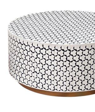 Inlay Round Coffee Table -Targua
