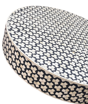 Inlay Round Coffee Table -Targua