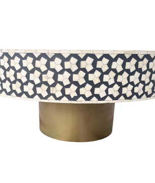 Inlay Round Coffee Table -Targua