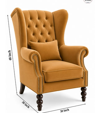 Zarela Wingback Chair