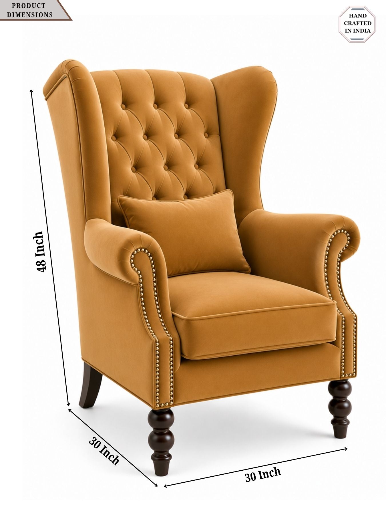 Zarela Wingback Chair