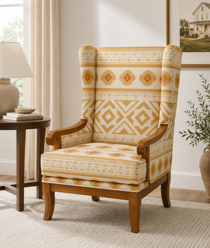 Aria Premium Wingback Lounge Chair