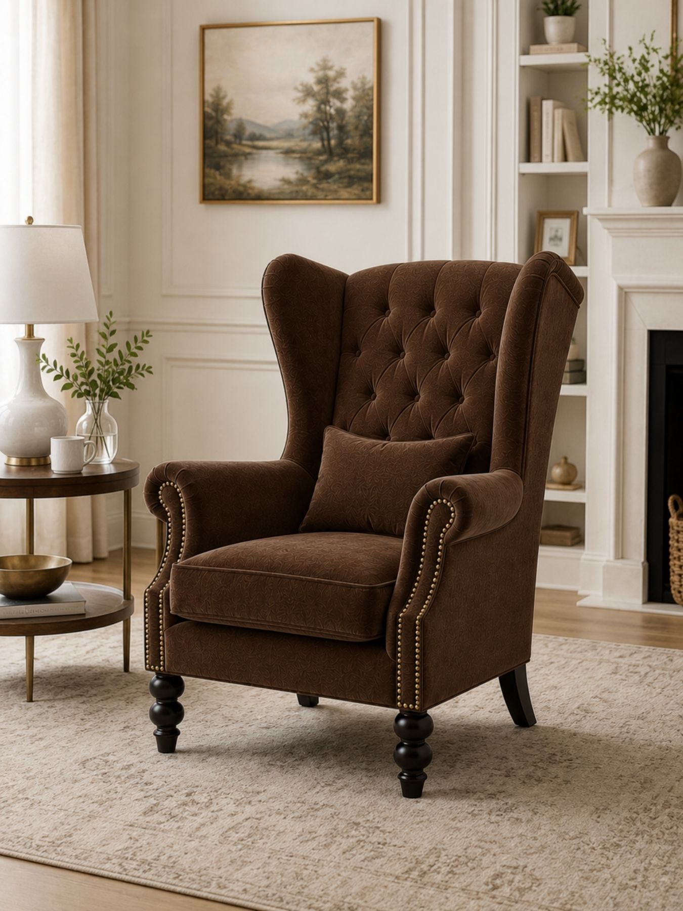 Zinnia Wingback Chair