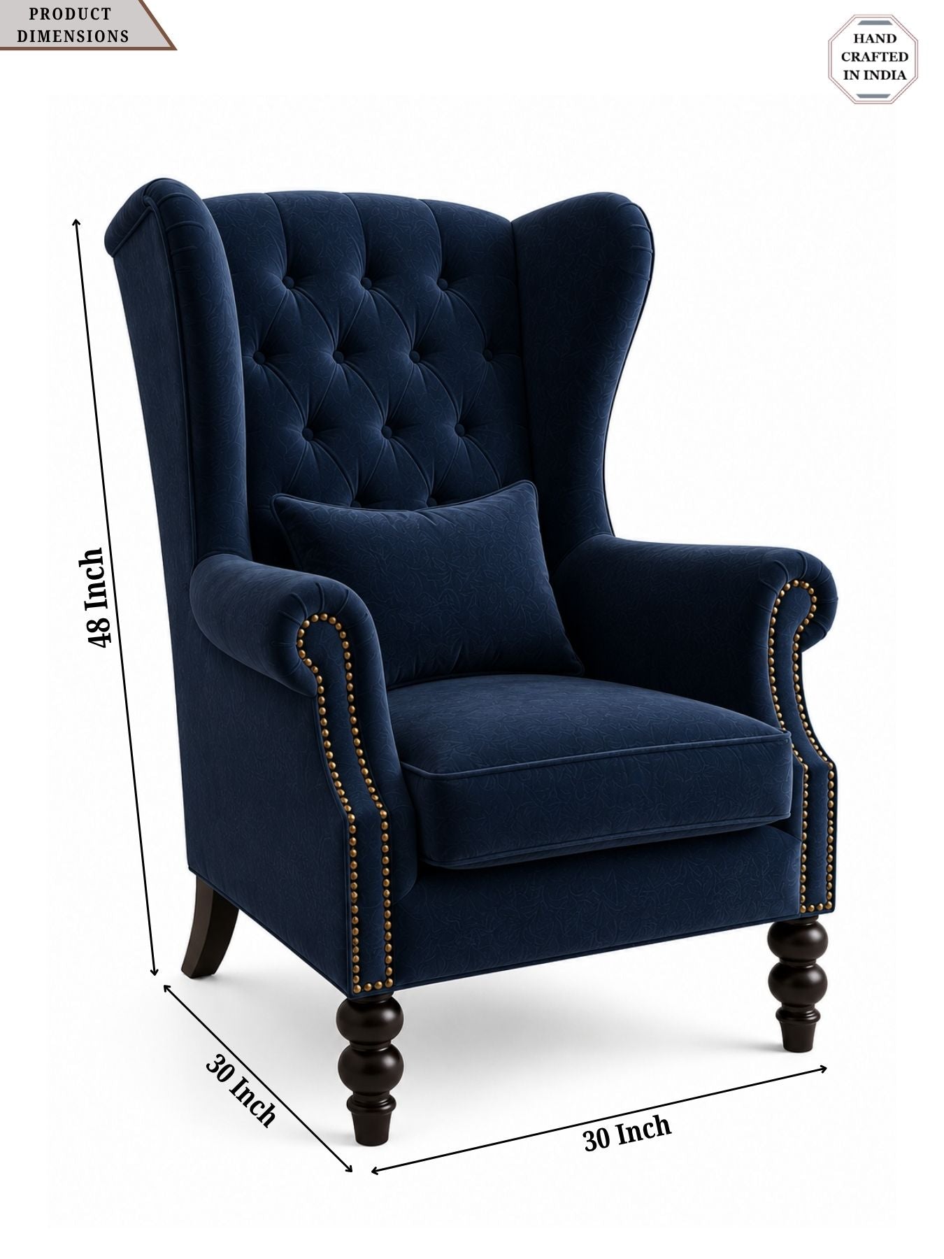 Zivora Wingback Chair