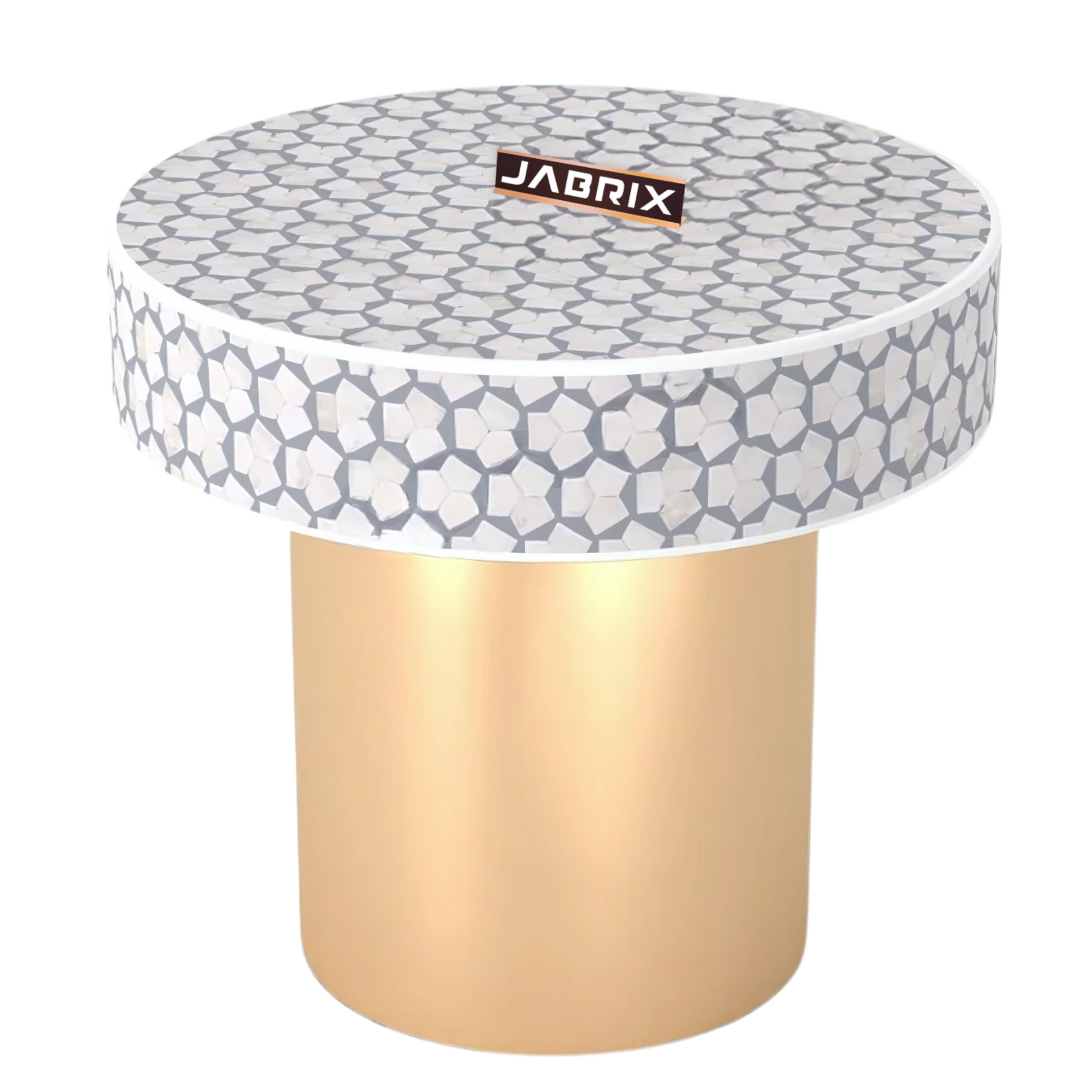 Inlay Round Side Table- Targua