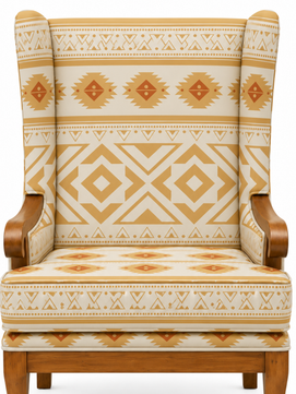 Aria Premium Wingback Lounge Chair