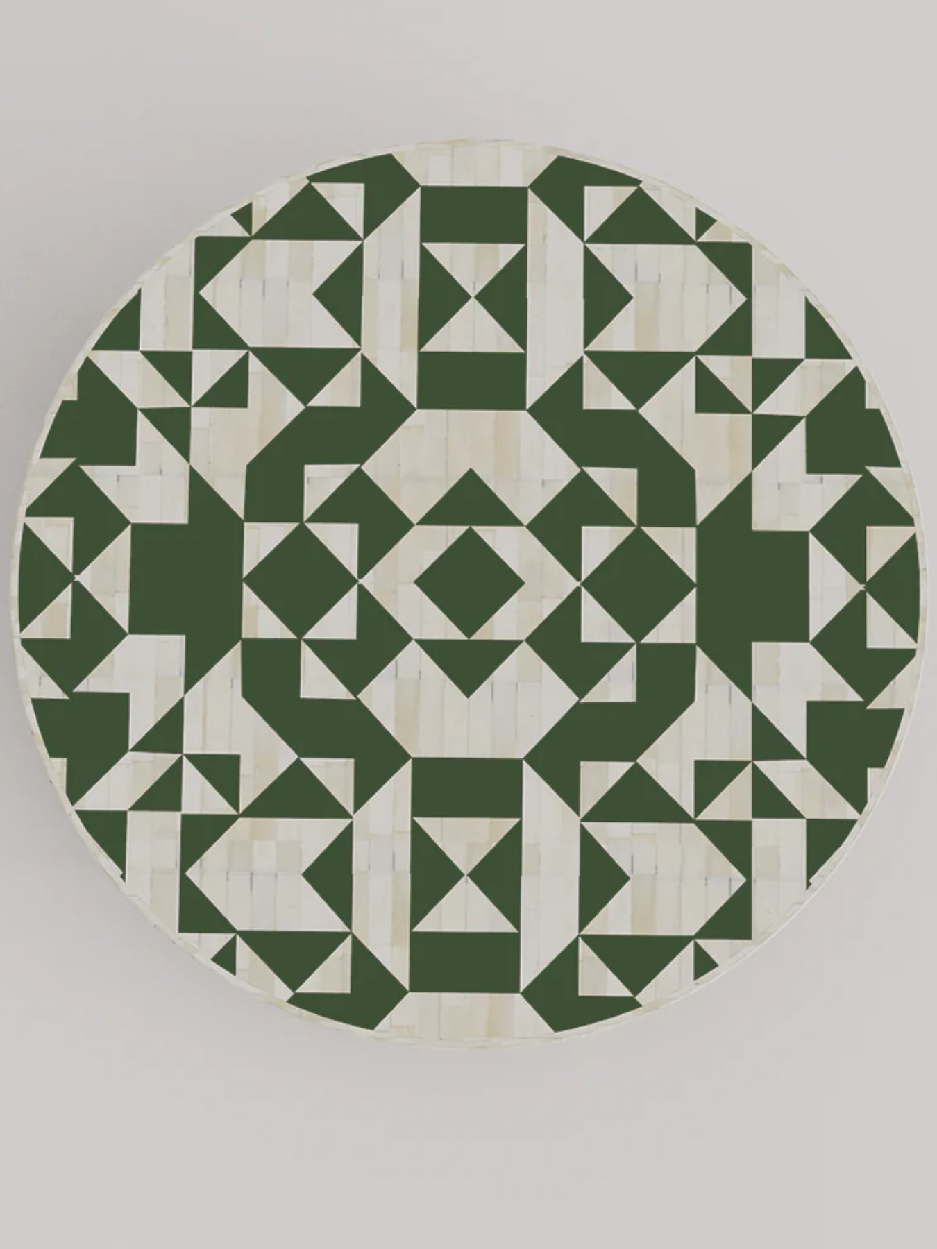 Inlay Round Coffee Table - Kingsley