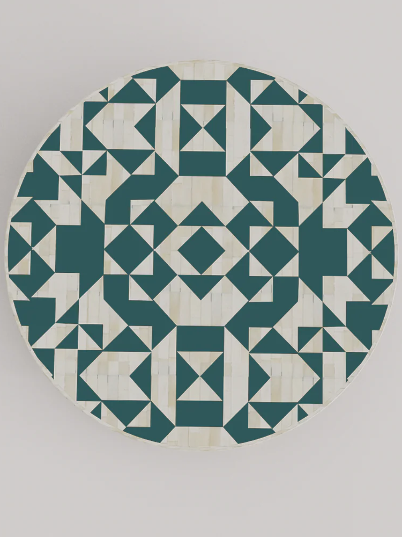 Inlay Round Coffee Table - Kingsley