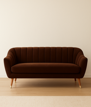 Luxury Velvet Upholstered Sofa