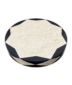 Philly Inlay Round Coffee Table -Eliza