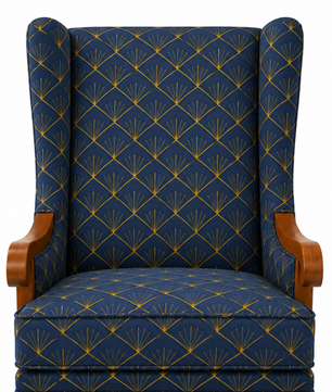 Aria Wingback lounge Chair with Cushion