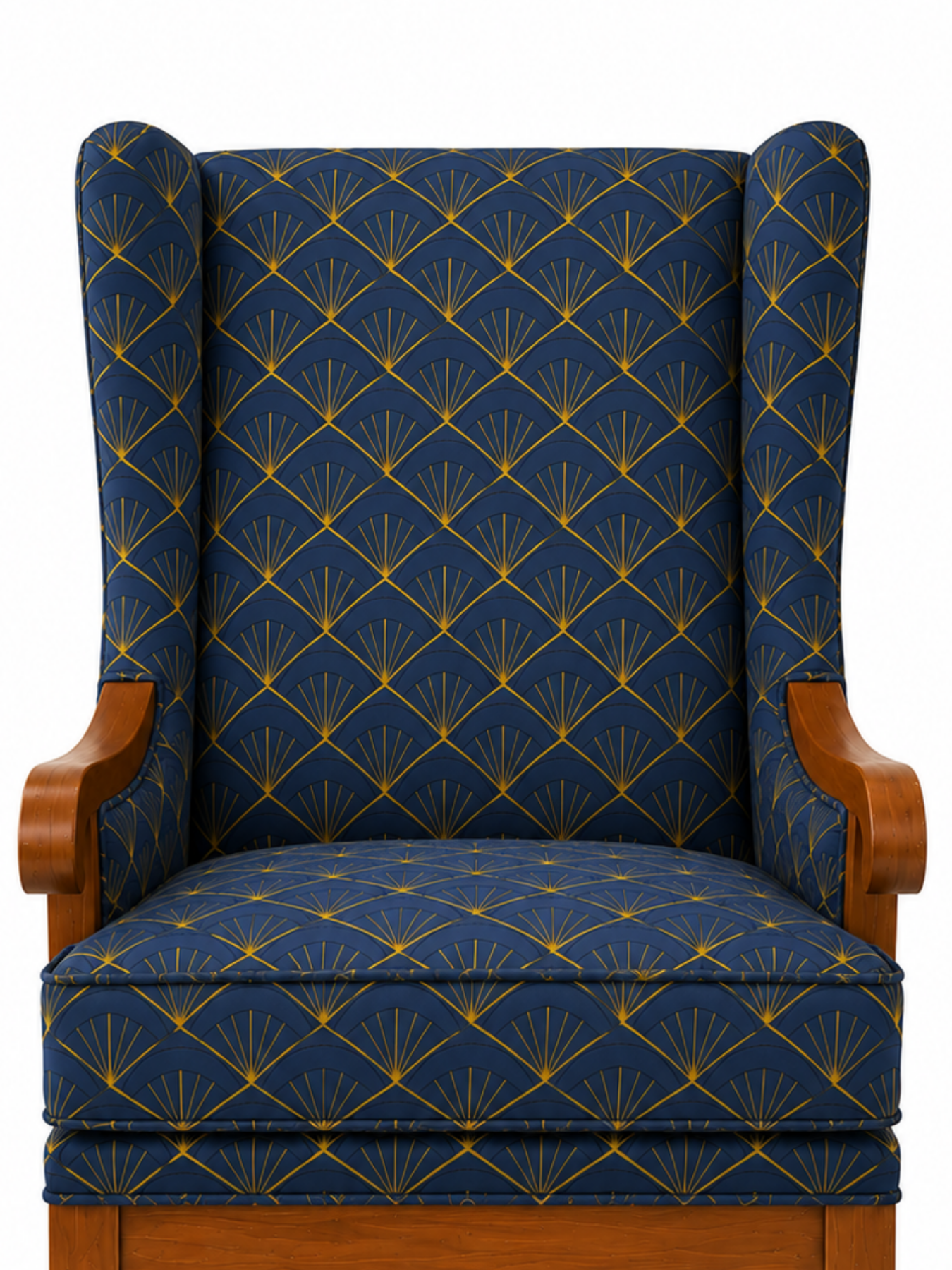 Aria Wingback lounge Chair with Cushion