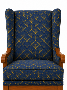 Aria Wingback lounge Chair with Cushion
