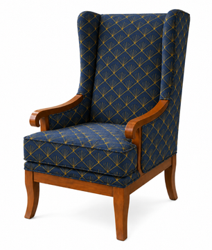 Aria Wingback lounge Chair with Cushion
