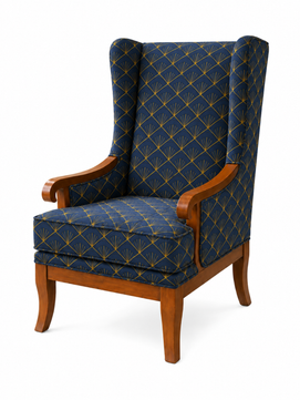 Aria Wingback lounge Chair with Cushion