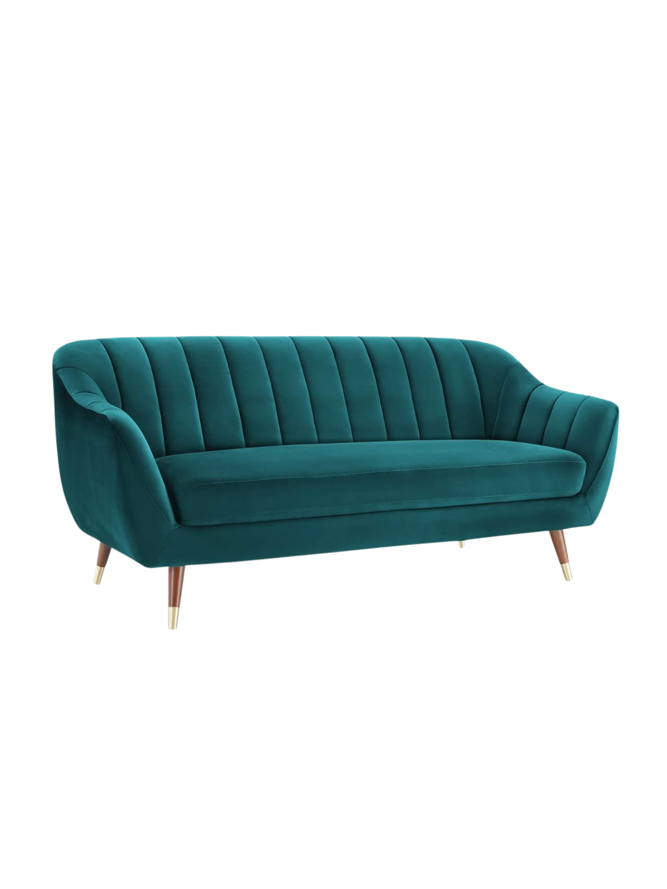 Luxury Velvet Upholstered Sofa