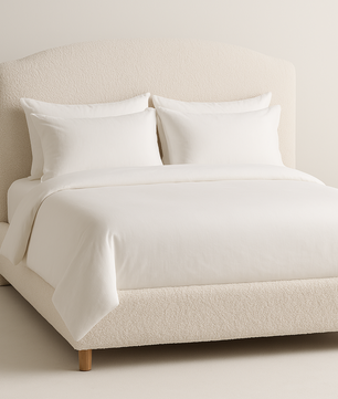 Rochelle Upholstered Bouclé Bed