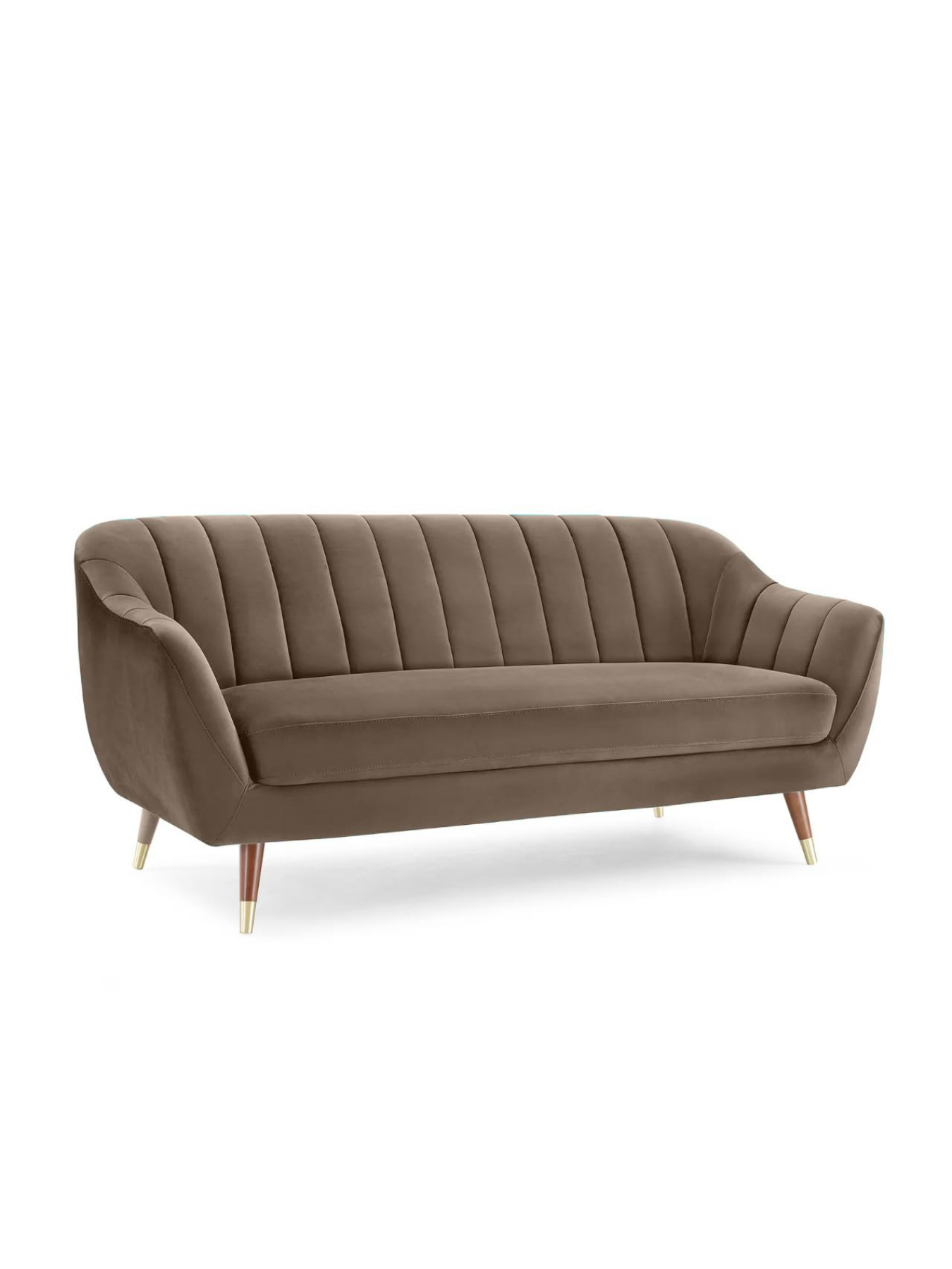 Luxury Velvet Upholstered Sofa