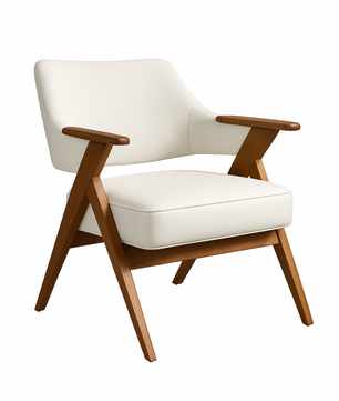 Handcrafted Mid-Century Accent Chair