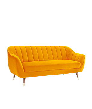 Luxury Velvet Upholstered Sofa