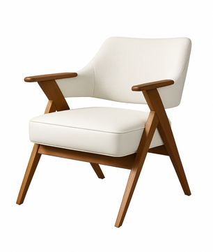 Handcrafted Mid-Century Accent Chair