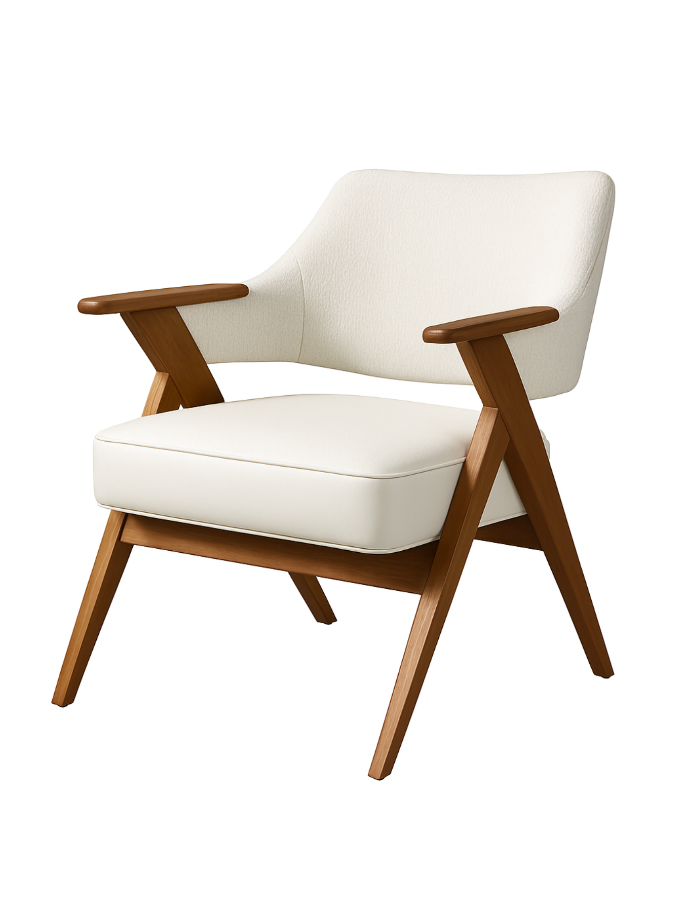Handcrafted Mid-Century Accent Chair