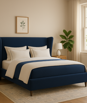 Emi Upholstered Bed - Elegance Redefined