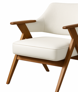 Handcrafted Mid-Century Accent Chair