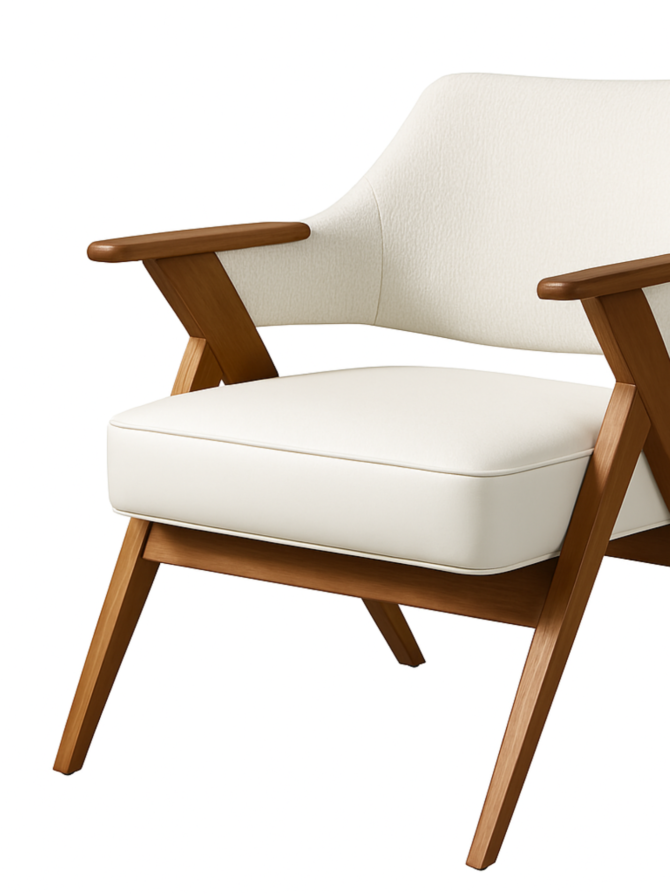 Handcrafted Mid-Century Accent Chair