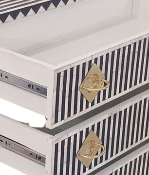 Inlay Chest of Drawers - Waterfall