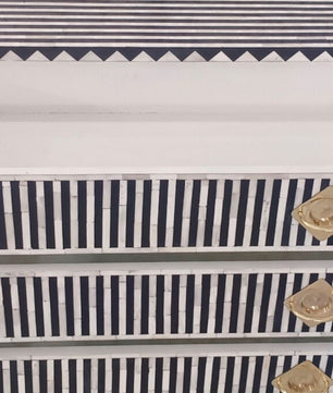 Inlay Chest of Drawers - Waterfall